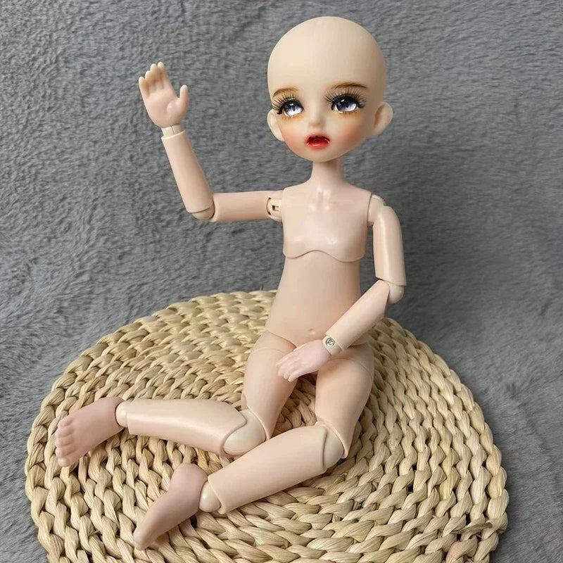 Poupée BJD 30 cm 1/6, ensemble complet avec 3 paires d'yeux – Jouet tendance et mignon pour filles