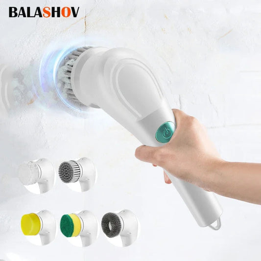 Multifunctional Electric Cleaning Brush for Kitchen and Bathroom