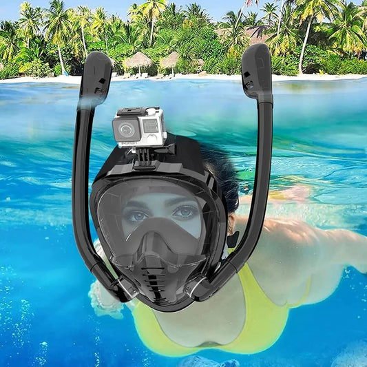 full face snorkel mask, full face snorkel, snorkel mask, face snorkel mask, snorkel gear, scuba mask