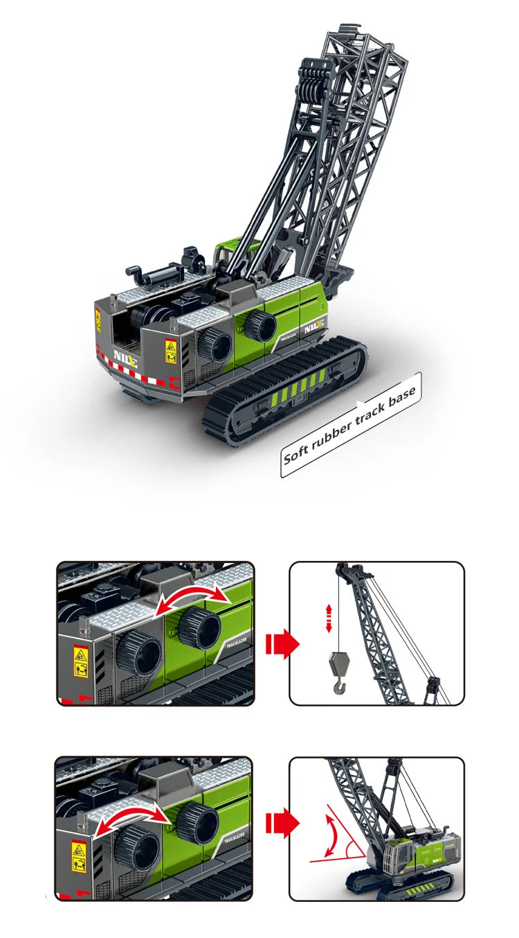 Ensemble de mini jouets de construction en alliage