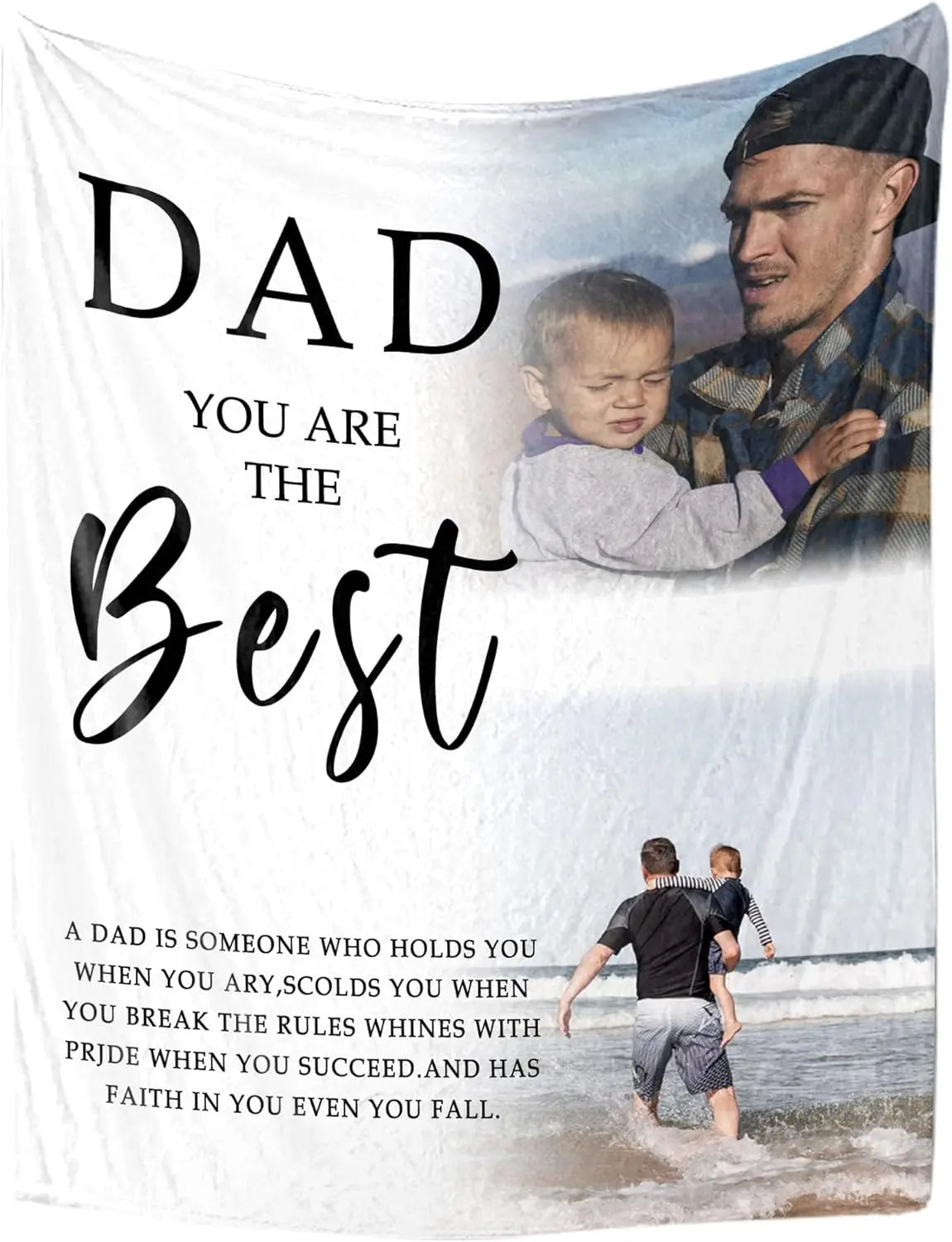 Couverture photo personnalisée Couvertures de couple personnalisées