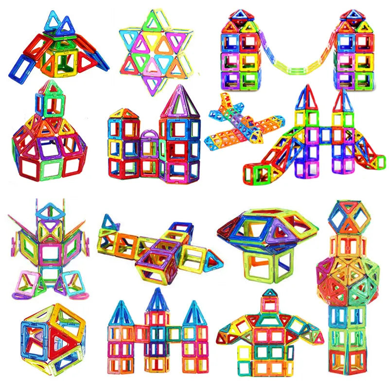 Magnetic Building Blocks Big Size and Mini Size