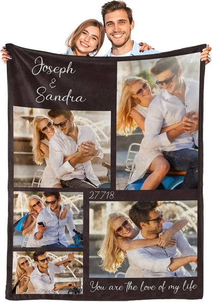 Couvertures photo pour cadeau de Noël, d'anniversaire ou de Saint-Valentin pour petit ami