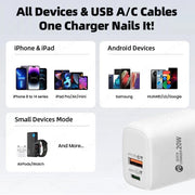 20W USB-C PD Charger for iPhone 12