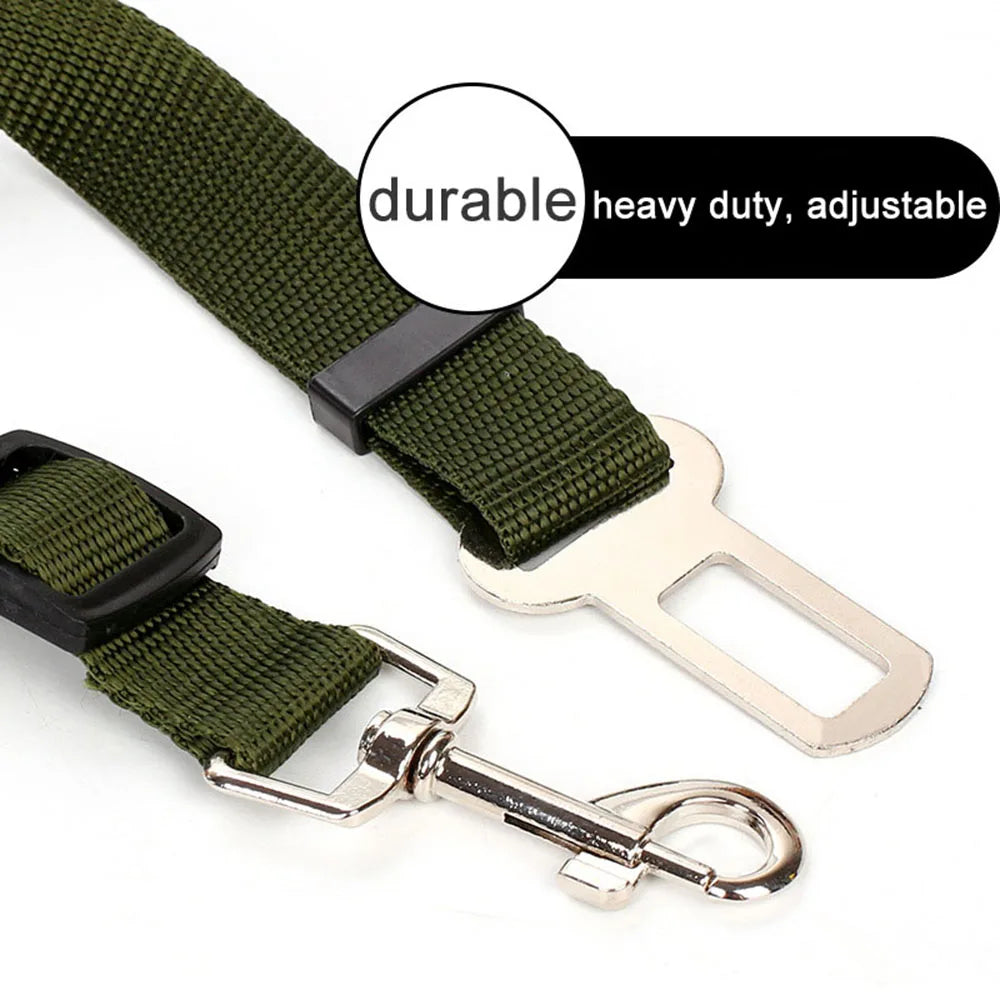 Adjustable Pet Car Seat Belt for Safety