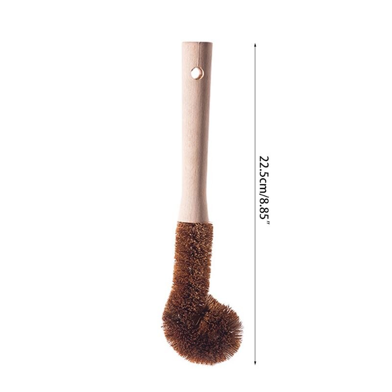 Eco-Friendly Bamboo Cleaning Brush Set