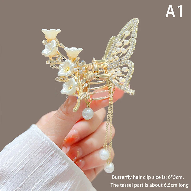 Chinese Style Tassel Hair Clip Set