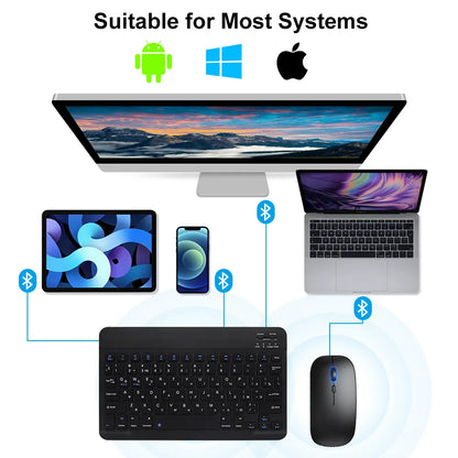 Multilingual Bluetooth Mini Keyboard