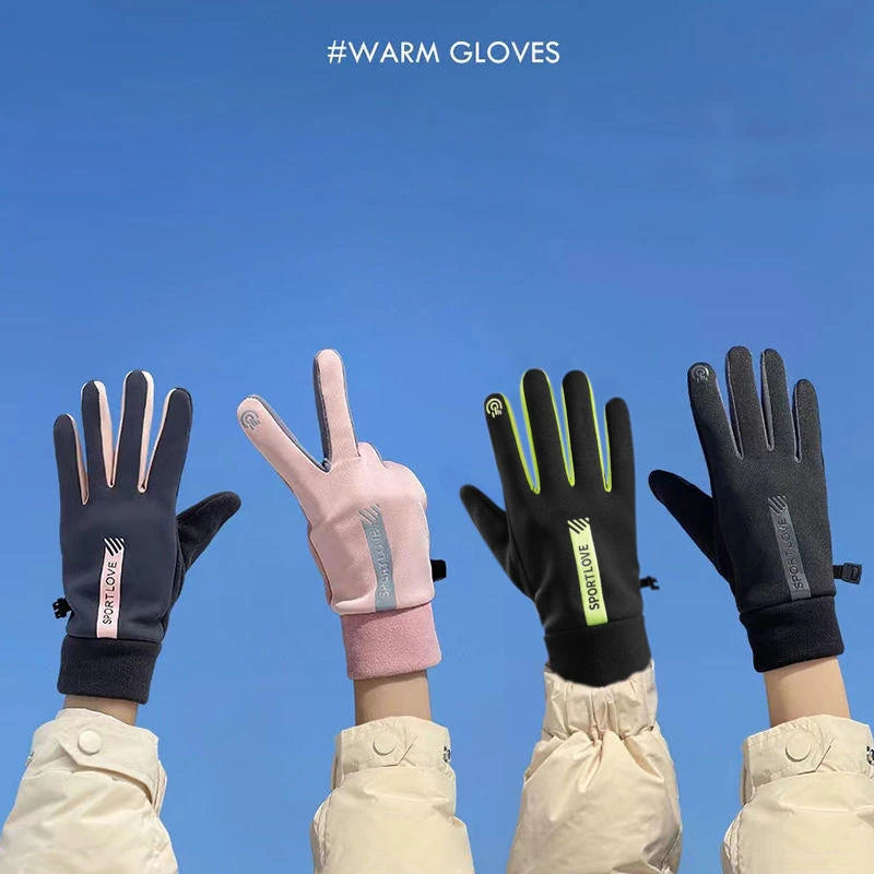 Women's Waterproof Cycling Gloves - Warm