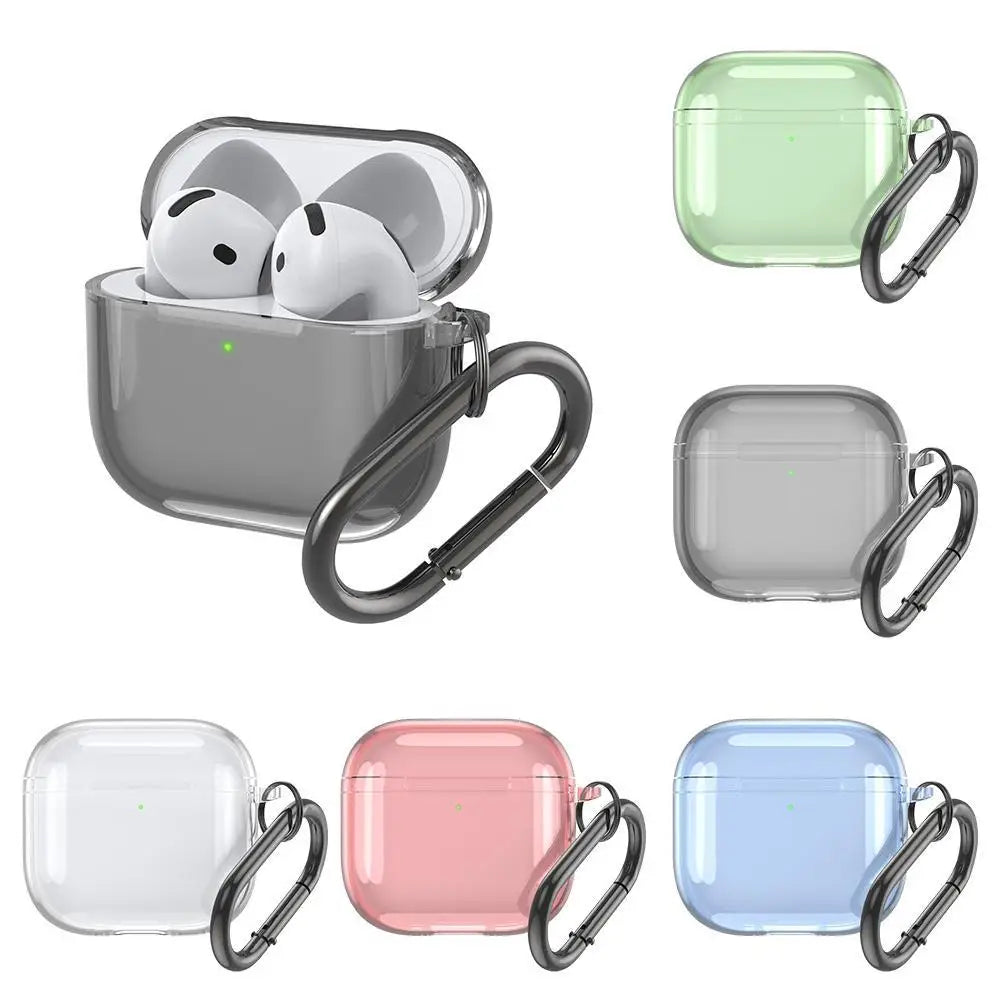 Housse de protection translucide pour AirPods 4e génération