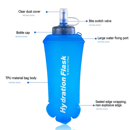 Ultraleichte Softflask-Wasserflasche