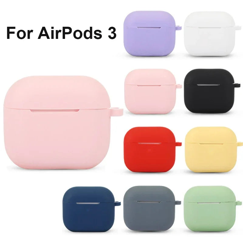 Étui de protection en silicone pour AirPods