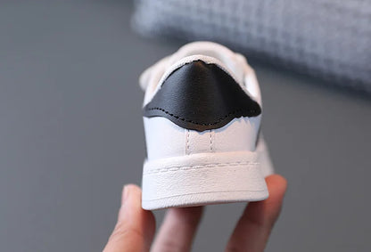 Kids White Non-Slip Sneakers