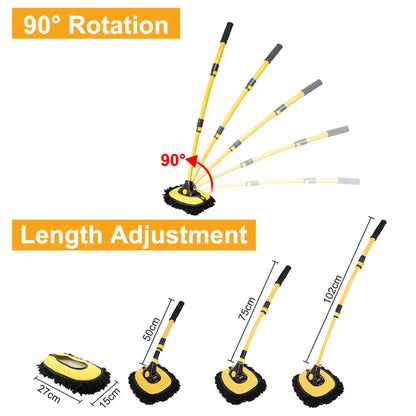 Telescopic Long Handle Car Wash Brush