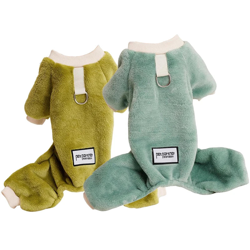 Luxuriöses Haustier-Pyjama und super saugfähiges Handtuch-Set