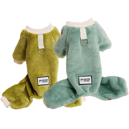 Luxuriöses Haustier-Pyjama und super saugfähiges Handtuch-Set