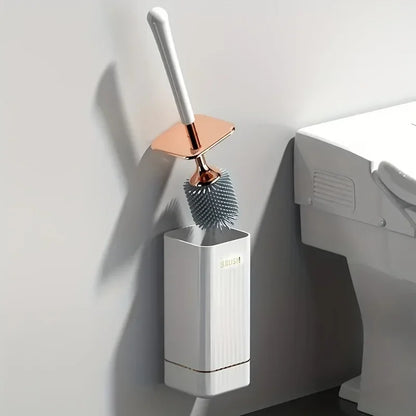 360° Wall-Mounted Toilet Brush