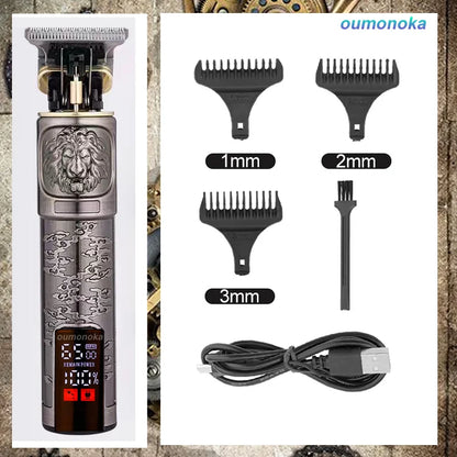 Rechargeable Electric Shaver for Men - T9 Hair Cutting Machine