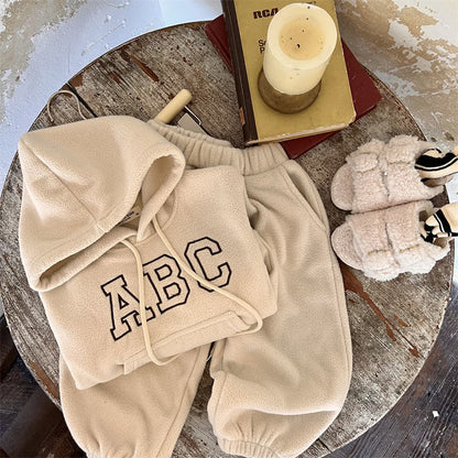 Ensemble sweat à capuche et pantalon confortable 2 pièces pour bébé garçon