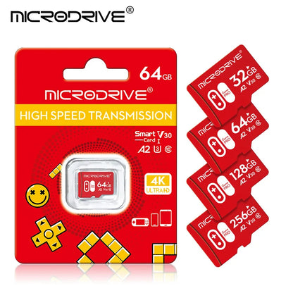 Class 10 Micro TF Card - 32GB to 128GB