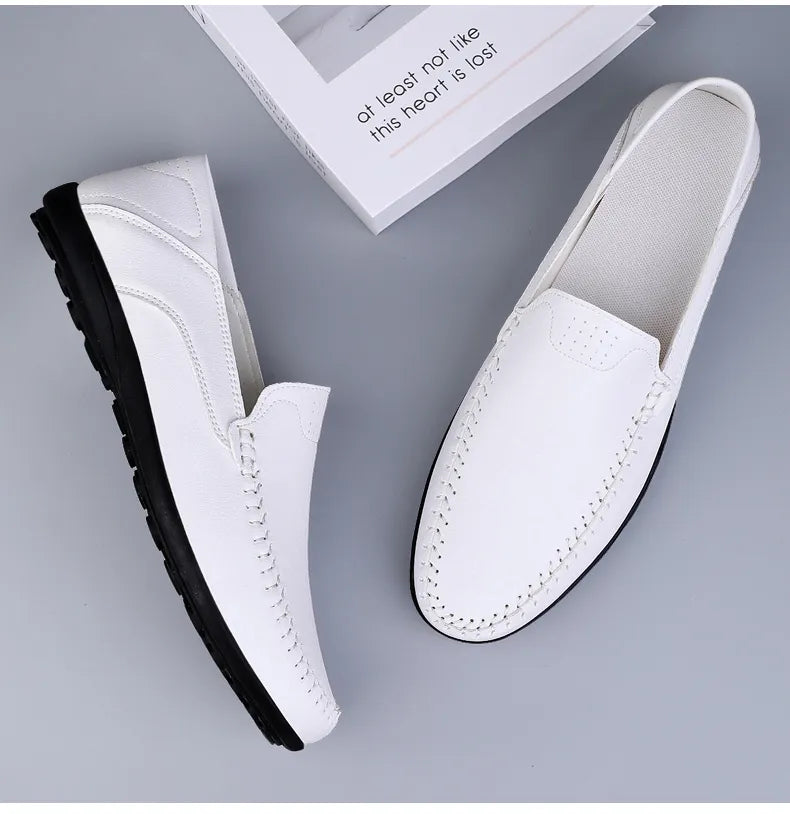 Men Handmade  Breathable Loafers