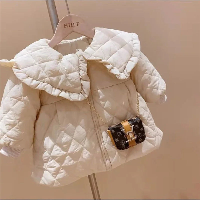 Winter Baby Girls Solid Down Coat