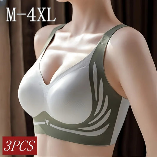 M-4XL Wireless Seamless Ultra-Thin Bra