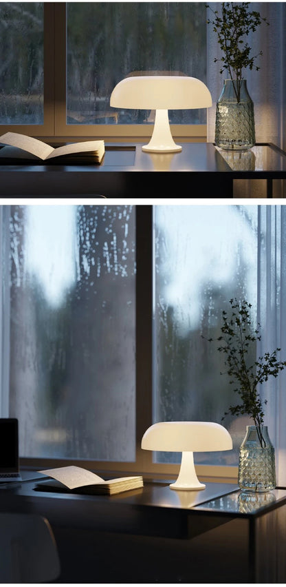 Lampe de table champignon classique moderne