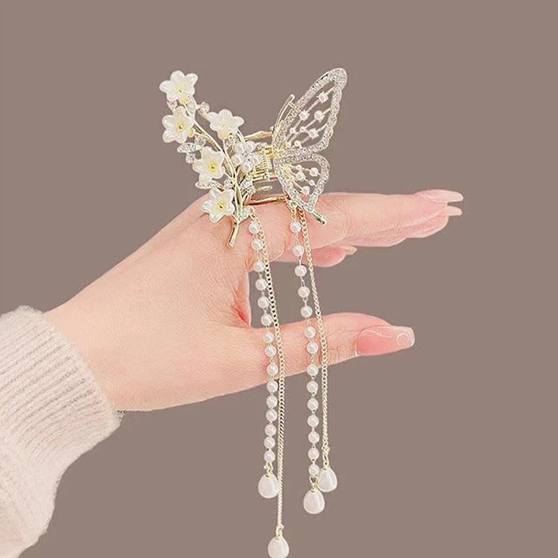 Chinese Style Tassel Hair Clip Set