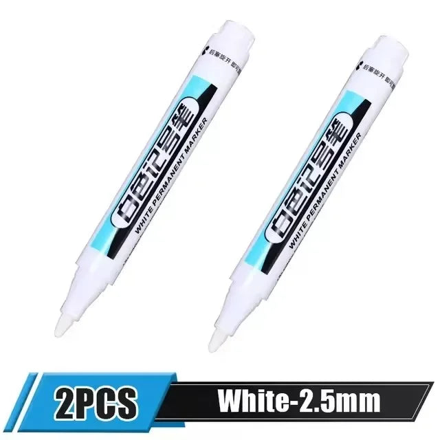 Stylo de peinture permanent blanc 