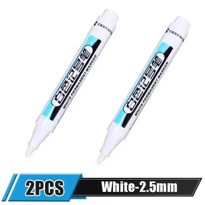 Stylo de peinture permanent blanc 