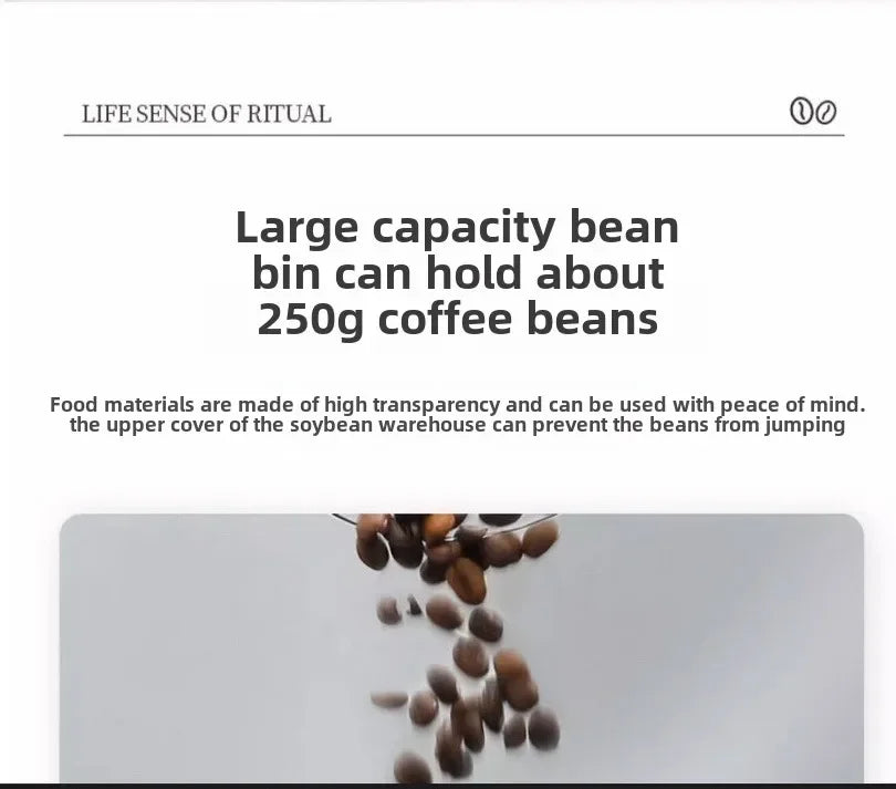 Elektrische Kaffeemühle mit Kegelmahlwerk