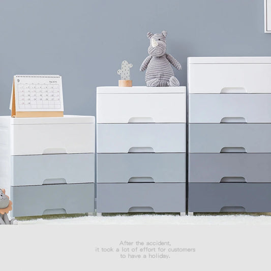 Armoire de rangement en plastique à 5 tiroirs