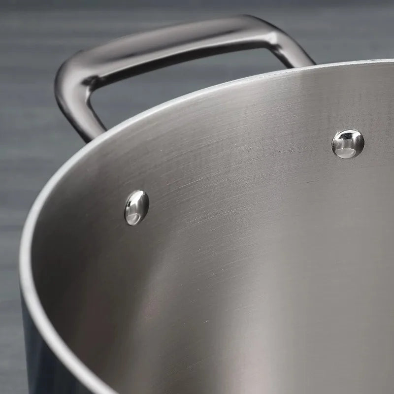 Tri-Ply Clad Stainless Steel Cookware Set