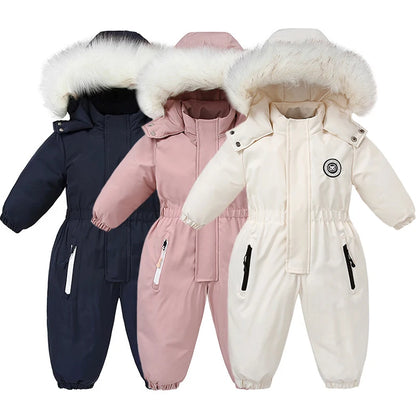 Cozy -30 Degree Winter Ski Suit for Kids