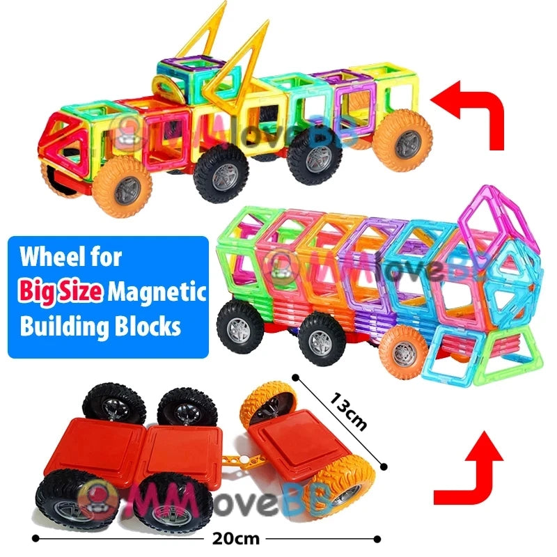 Magnetic Building Blocks Big Size and Mini Size