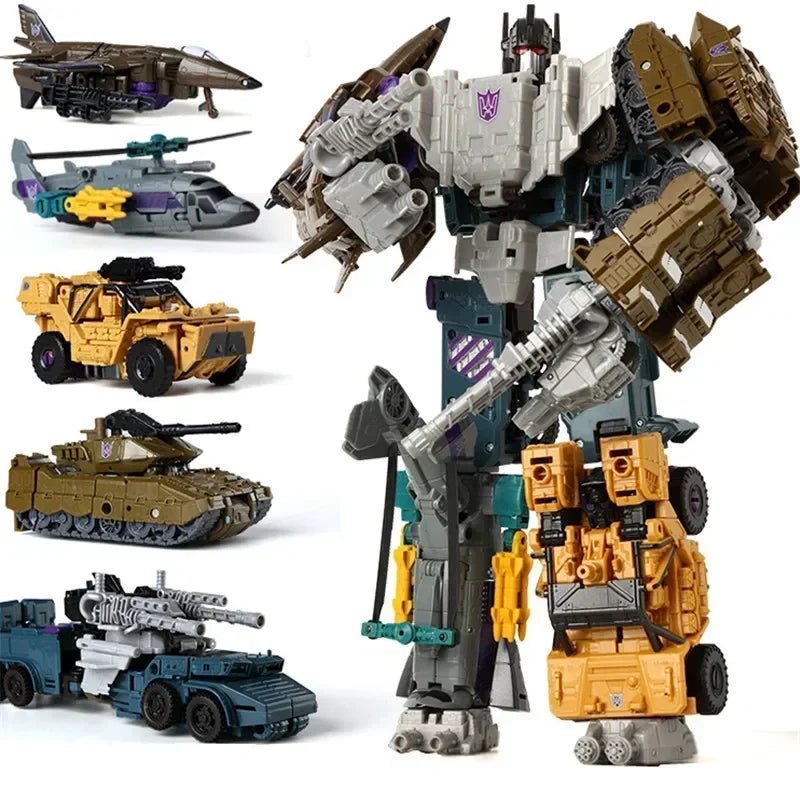 Figurine d'action 5 en 1 Bruticus G1 Transformers - Bagarre, Escroquerie, Assaut