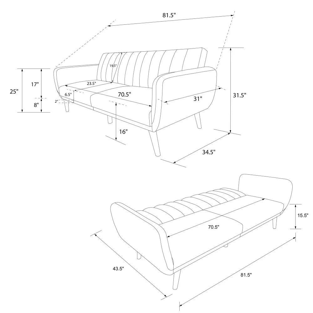 Canapé-lit futon et canapé-lit