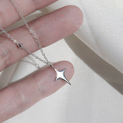 Y2K Cross Star Necklace