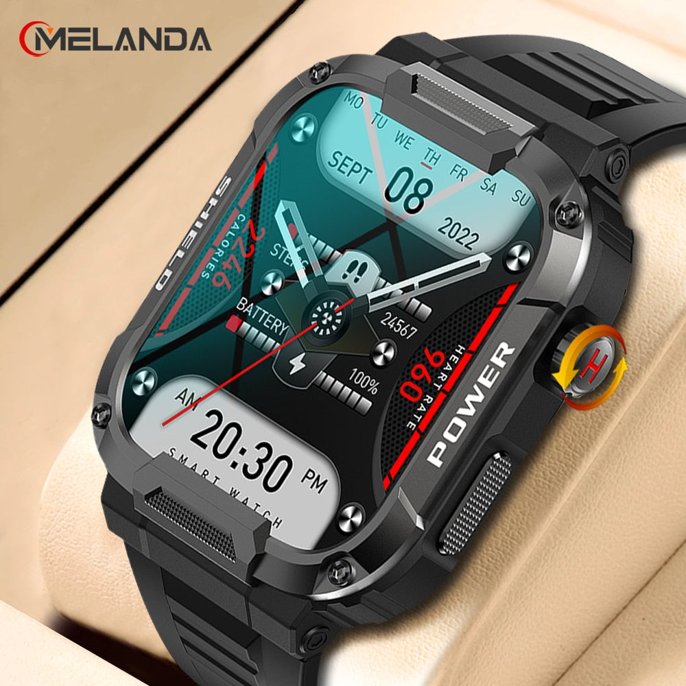 Montre de sport intelligente : appels, fitness, voix, IP68