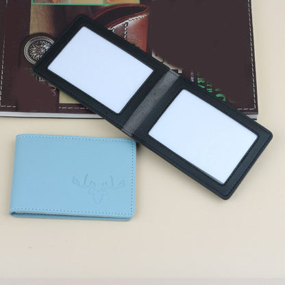 Stylish PU Leather License Holder & Card Wallet