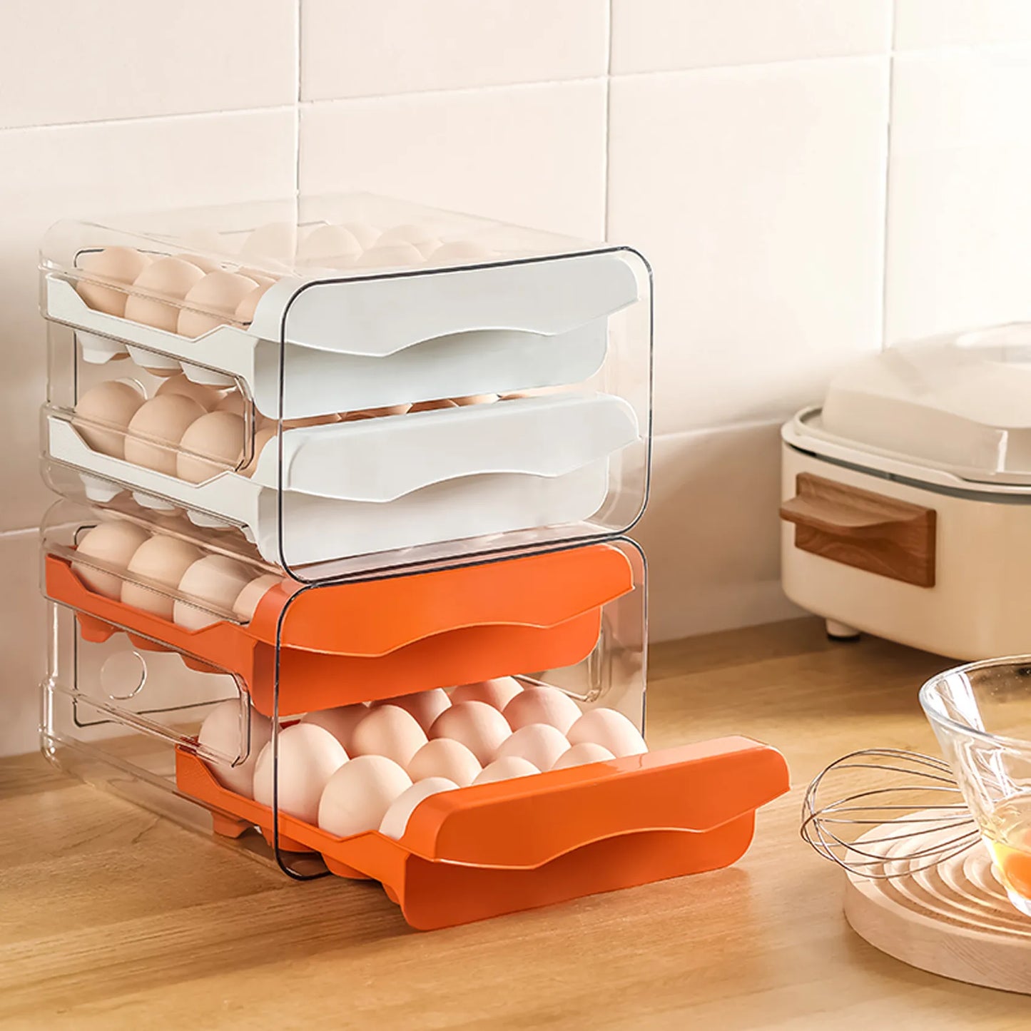 Refrigerator Egg Storage Organizer Egg Holder