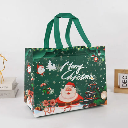 Kraft Christmas Gift Bags for Festive Packaging