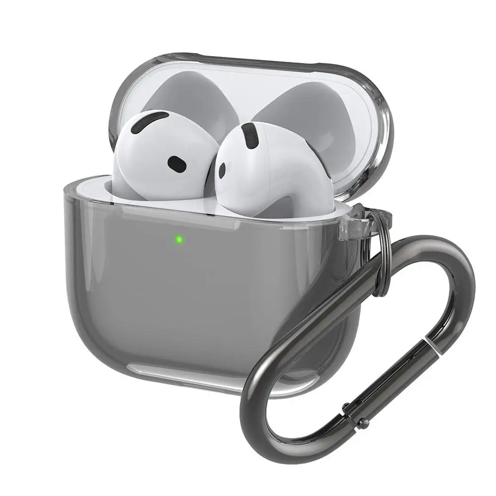 Housse de protection translucide pour AirPods 4e génération