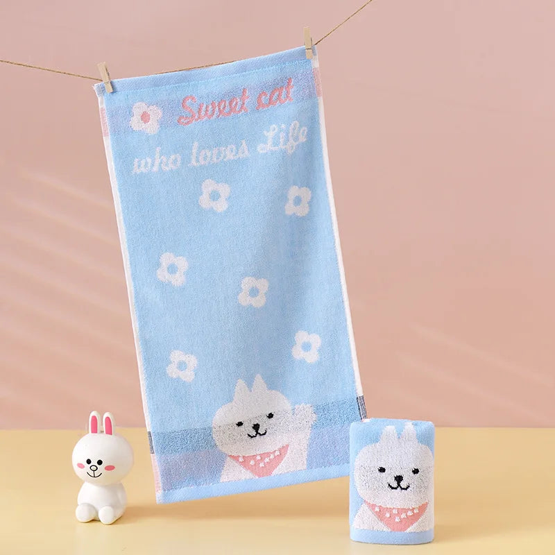 Cute Animal Baby Towel - 25x50CM