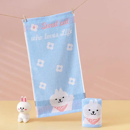 Cute Animal Baby Towel - 25x50CM