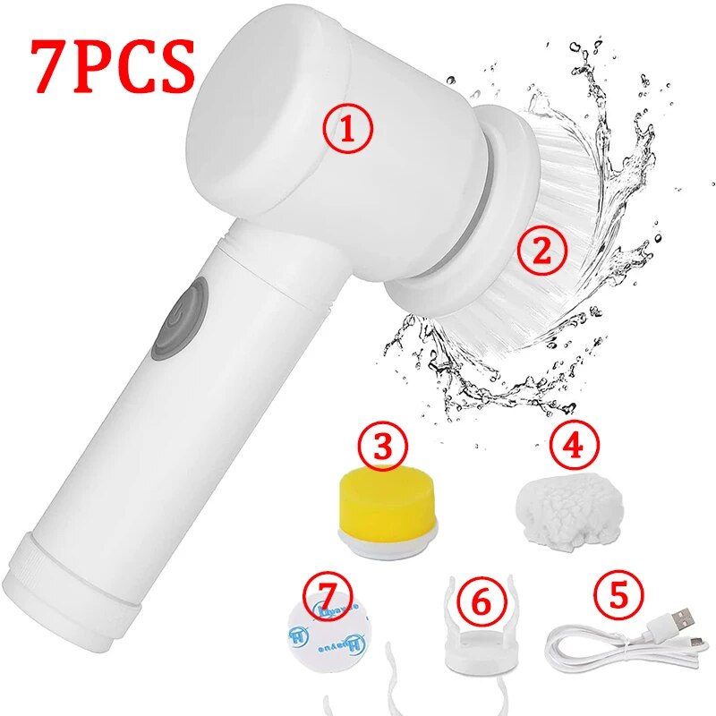 360° Cordless Kitchen Cleaning Brush