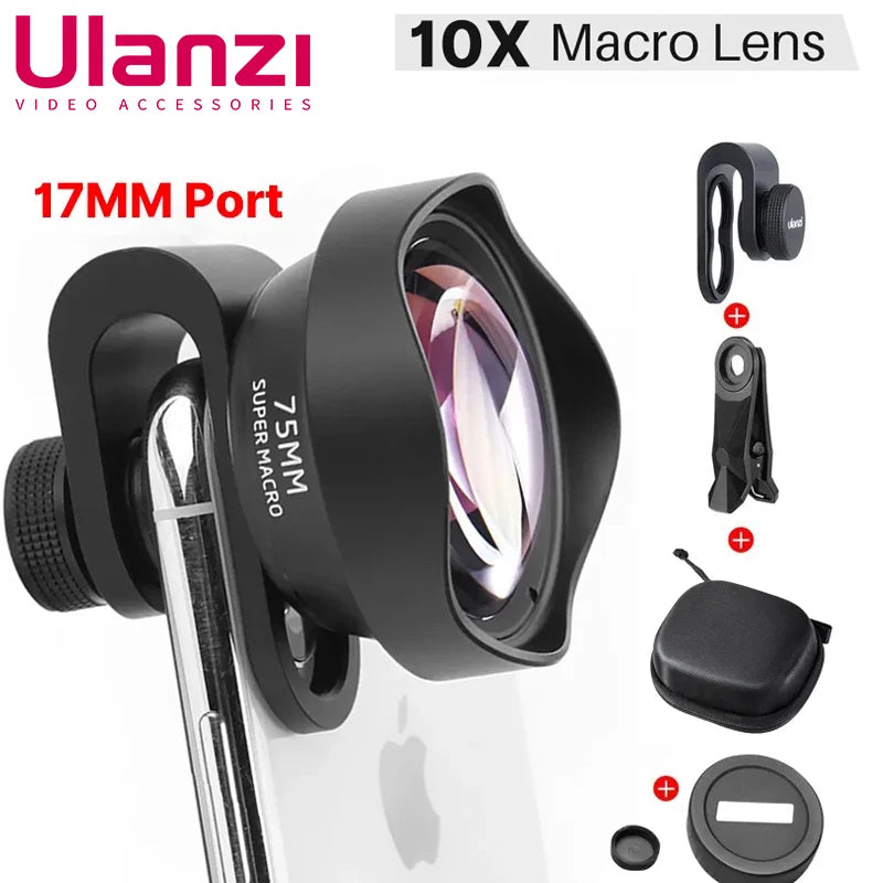 macro lens for iphone, macro lens for phone, smartphone lens, phone camera lens, phone lens, phone clip