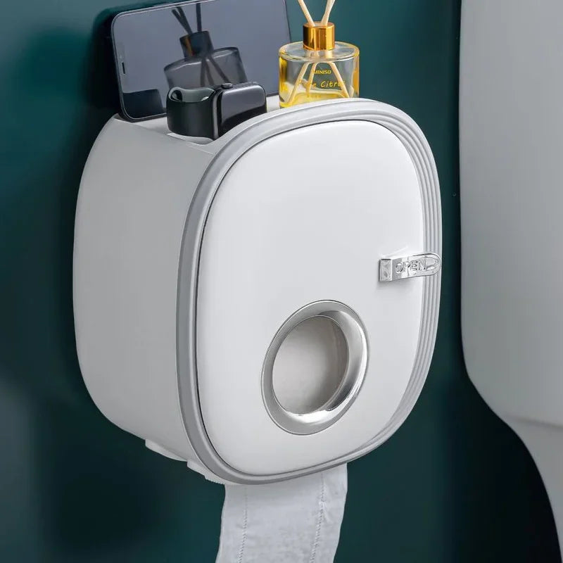 Luxury Toilet Tissue Holder - Bathroom Organizer