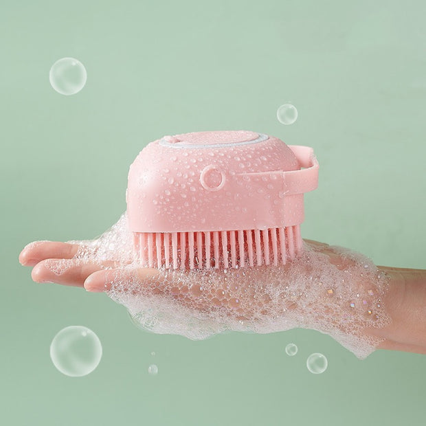 Pet Bath Massage Gloves - Grooming Bliss